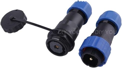 SP20 IP68 نوع الإرساء موصل مقاوم للماء 1/2/3/4/5/6/7/9/10/12/12/14 مقبس موصل كهربائي كابل صناعي (SP20-4D) in Kuwait