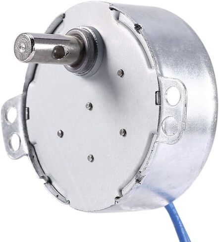محرك متزامن متزامن ، محرك القرص الدوار ، محرك 110 فولت ، 50/60 هرتز AC 100 ~ 127V 4W 5-6RPM/MIN CCW/CW للمشروع المدرسي ، النموذج (5-6RPM) (1pc) in Kuwait