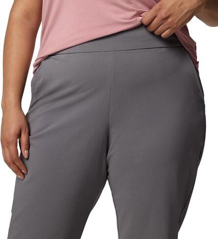 Columbia Womens All Seasons Pull-On Pant ، City Gray ، 1x in Saudi Arabia
