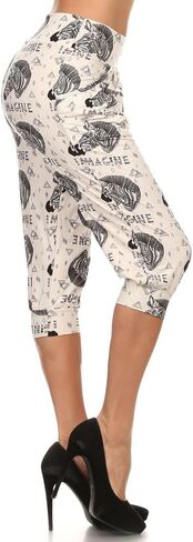 LA12st Women Lounge Louse Fit Fit Harem Capri Extract in Kuwait