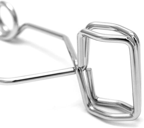 Qwork Lab Test Tube Clamp ، 10 pcs clip tube spring truct-chrom in Kuwait