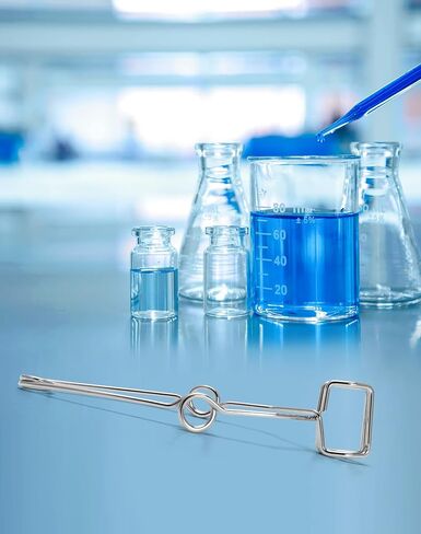 Qwork Lab Test Tube Clamp ، 10 pcs clip tube spring truct-chrom in Kuwait