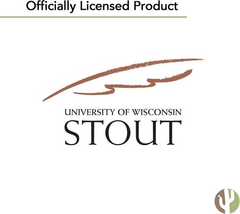 Desert Cactus University of Wisconsin Stout UWS Flag - 3 × 5 أقدام لافتة الشياطين الأزرق ، النسيج المتين الداخلي/الخارجي ، تصميم البوليستر 100 ٪ (النمط 1) in Saudi Arabia
