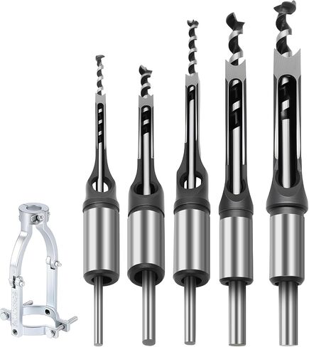 مثقاب ثقب مربع بت 1/4 "5/16" 3/8 "1/2" 5/8 "ومحول متوافق مع مكابس الحفر المقعد ومشابك يدوية الحفر in Saudi Arabia