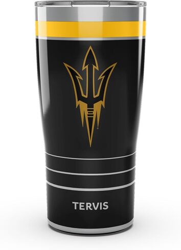 Tervis Traveler Arizona State Sun Devils - لعبة ليلية ثلاثية كوب سفر معزول معزول. in Kuwait