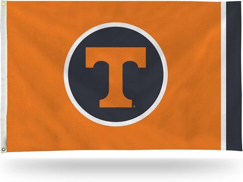 RICO Industries NCAA Tennessee المتطوعون علم العلم 3 '× 5' لافتة واحدة من جانب واحد - داخلي أو في الهواء الطلق - ديكور المنزل in Kuwait