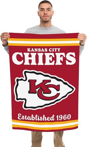 Foco Kansas City Chiefs NFL العلم الرأسي الرأسي in Kuwait