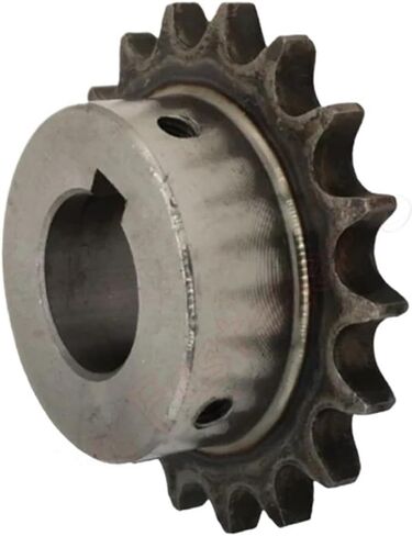 1pc 12 24 Teeth 08B Industrial Drive Sprocket Wheel 45# Steel Chain Gear 12T 24T Keyway Bore 12 14 15 16 17 18 19 20 22 24-40mm(35mm (Keyway 10mm)) in Saudi Arabia