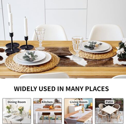 Western Cheetah Table Runner Brown Leopard Print Table Runners Western Home Decor for Wedding Party Home Dinner Table Decorations 13 x 36 Inch (just a Print) in Kuwait