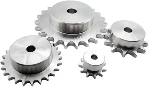 1pc 10-25 Tooth 04C سلسلة الترس 304 Bore 6mm 8mm 25h صناديق صراخ صراخ ومسررة محرك محرك (13 أسنان (تجويف 6 مم)) in Saudi Arabia