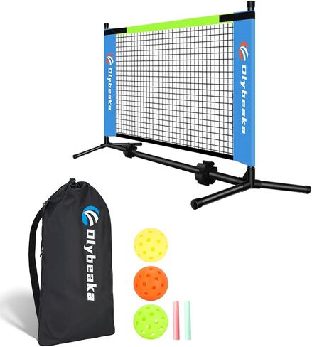 5 أقدام / 10 قدم / 12.5 قدمًا من المخللات الصغيرة للدراجات الخلفية مع 3 كرات المخلل ، وحقيبة ، والطباشير ، ونصف الملعب المحمولة ، in Kuwait