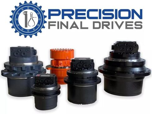 Precision Final Drive Motor Compatible with John Deere 60D, Excavator, Pre-Filled with Oil, Fully Assembled Hydraulic Travel Drive Motor, Heavy-Duty Metal Construction, Durable & Reliable in Saudi Arabia