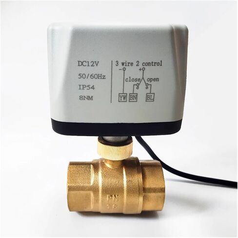 1 "إرجاع الطاقة الكاملة للتكويلة المحركية ، DC12V DN25 2 Port Spring Return Return Valve Electric Water For Thereving Solar (AC220) in Saudi Arabia
