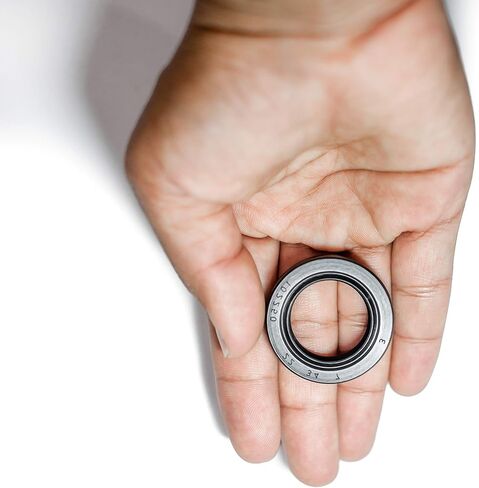EAI OIL SEAL 22 مم × 35 مم × 5 مم (2 PCS) TC شفة مزدوجة ث/الربيع. حالة معدنية مع طلاء المطاط النتريل in Kuwait