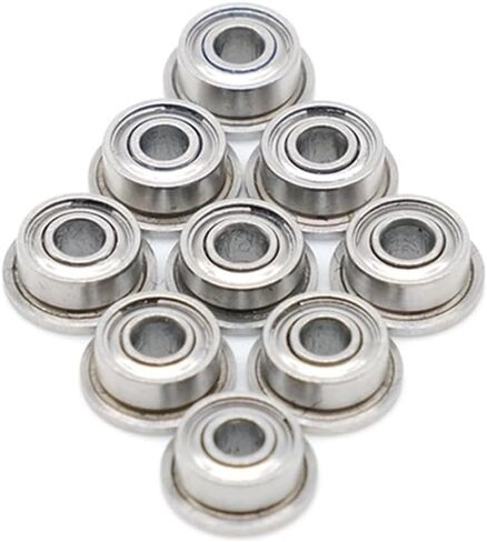 F683ZZ 3x7x3mm Metal Shielded Flanged Ball Bearing 10Pcs in Saudi Arabia