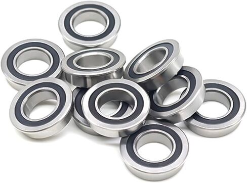 MF148RS 8X14X4mm F148-2RS Flange Ball Bearings 10Pcs in Saudi Arabia