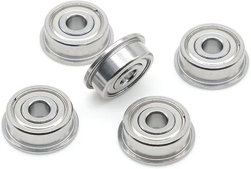F623 ZZ Flange Ball Bearings F623ZZ 3x10x4 Mm Pulley LF1030ZZ Guide Wheel 2Pcs in Saudi Arabia