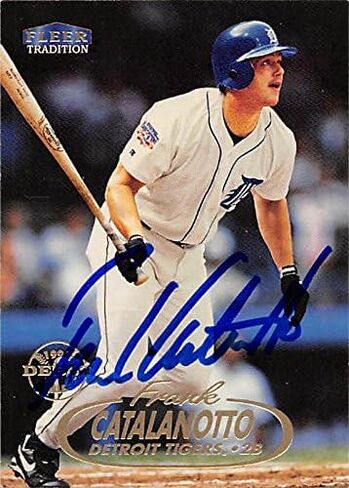 191421 Detroit Tigers FT 1998 Fleer Tradition No. 212 Frank Catalanotto Card Baseball Card in Saudi Arabia