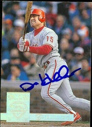 Warehouse 45517 Dave Hollins Cardball Card Philadelphia Phillies 1994 Donruss No .29 in Saudi Arabia