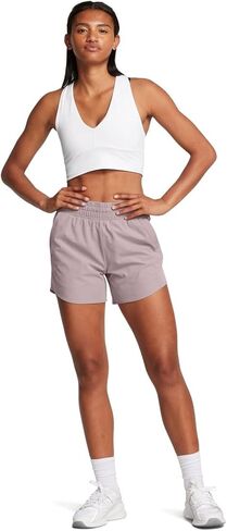 Under Armour Women's UA Locker Woven Training Short (Medium, Black) in Saudi Arabia