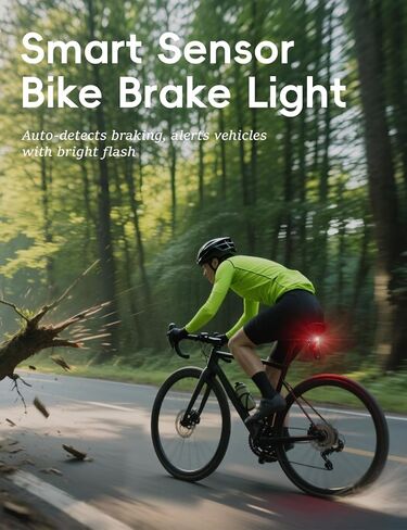 Ride-X9 Smart Bike Radar Tail Lights ، Pioneering-Level 120 ° الكشف عن المركبات ، تنبيه أمان الدراجات ، IP67 مقاوم للماء ، شحنة من النوع C ، عرض تطبيق الدعم ، ومعظم الكمبيوتر المتوافقة in Kuwait
