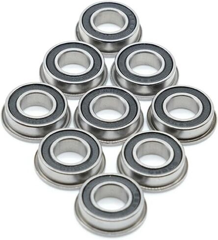 F6003 F6003RS F6003-2RS 20 * 35 * 11mm Flange Ball Bearings F6003-RS Garden Cart Wheel 2Pcs in Saudi Arabia
