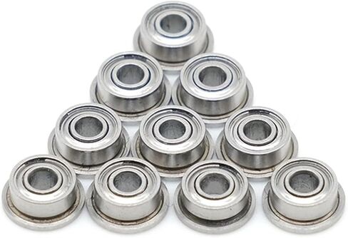F683ZZ 3x7x3mm Metal Shielded Flanged Ball Bearing 10Pcs in Saudi Arabia