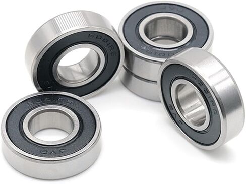 6203-2RS 17 * 40 * 12mm Double Rubber Seal Pre-Lubricated Ball Bearings 6203RS 2Pcs in Saudi Arabia