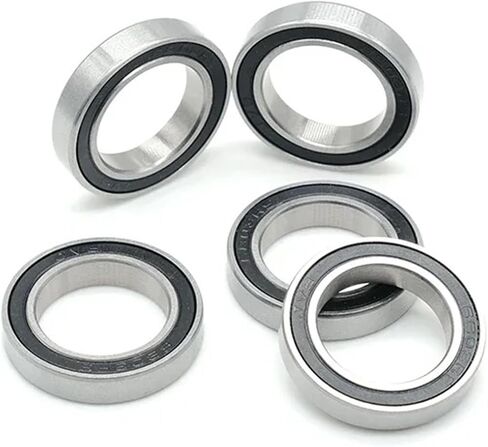 6803 2RS 17x26x5mm Metric Thin Section 61803RS 6803 RS Ball Bearings 10Pcs in Saudi Arabia