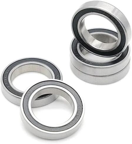6803 2RS 17x26x5mm Metric Thin Section 61803RS 6803 RS Ball Bearings 10Pcs in Saudi Arabia