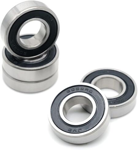 6004RS 20 * 42 * 12mm الأخدود العميق 6004-2RS Ball Bearings 6004 180104 RS 6004 2RS 2PCS in Saudi Arabia
