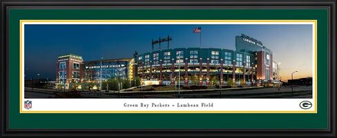 Lambeau Field, Home of The Green Bay Packers - Panoramic Posters and Wall Decor by Blakeway Panoramas in Saudi Arabia