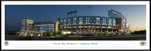 Lambeau Field, Home of The Green Bay Packers - Panoramic Posters and Wall Decor by Blakeway Panoramas in Saudi Arabia