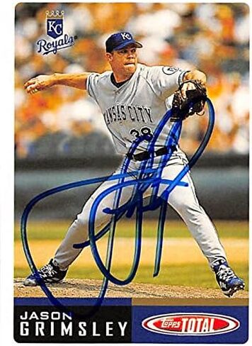 189810 Kansas City Royals FT 2002 Topps Total No. 66 Jason Grimsley Card Baseball Card in Saudi Arabia