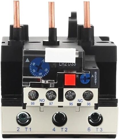 JR28-95 ترحيل الحمل الزائد الحراري LR2D33 المرحلات الحرارية القابلة للتعديل المرحلات الكهربائية 23-32A 30-40A 37-50A 48-65A 55-70A 63-80A 80-93A 1PCS (63-80A) in Saudi Arabia