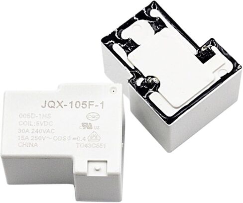 1PCS RELAY JQX-105F-1-005D 012D 024D-1HS DC5V 12V 24V مفتوح بشكل طبيعي 30A (JQX-105F-1-012D-1HS) in Saudi Arabia