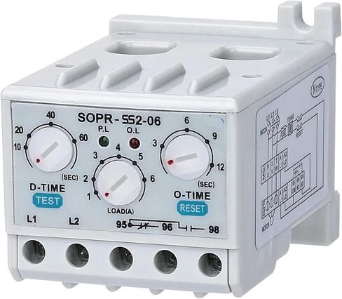 SOPR-SS2-06 الحمل الإلكترونية ترحيل الحمولة الحمولة الحمولة الحرارية الحمولة الزائدة (UN: 90 ~ 260VAC) 1PCS (5-30A) in Saudi Arabia