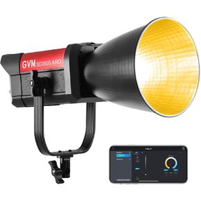 GVM Video Lighting Kit with APP Control, 520LS Bi-Color 3200-5600K Led Light Panel for Photography Video Lighting Studio Interview Portrait, CRI/TLCI 97+ High Brightness Video Light in Saudi Arabia
