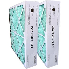التوافق الذري مع Trane Flrqb5ah23m11 22.7x20.7x4.7 Merv 13 Filter - 2 Pack in Kuwait