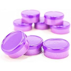 20MM / 13MM Dual/Single Tone Flip Top Seals[Caps] (20MM, Purple-Purple, 25) in Kuwait