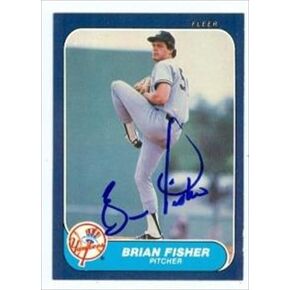 مستودع توقيعه 41556 برايان فيشر بطاقة البيسبول in Kuwait