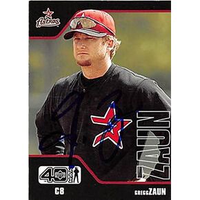 Autograph 122902 Houston Astros 2002 Upper Deck Fortyman No. 470 Gregg Zaun Autographed Baseball Card in Saudi Arabia