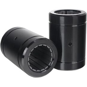 Fiber Nylon Linear Bearing self-lubricating Engineering Plastic Sliding Sleeve LM10L LM12L LM16L -50L(Brown,J1-LM40L 40X60X154mm) in Saudi Arabia