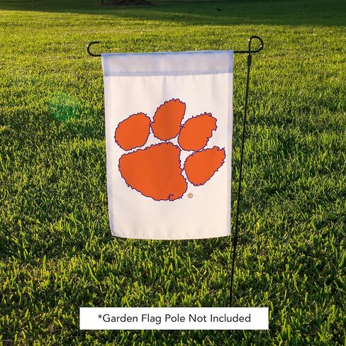 Desert Cactus Clemson University Cu Garden Flag - 19 × 12 بوصة Clemson Tigers Banner ، للعرض في الهواء الطلق والأحداث (التصميم F) in Saudi Arabia