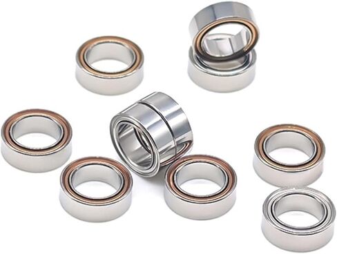 R168zz 6.35x9.525x3.175mm محرك مزدوج محمي R168 Z ZZ Ball Bearings R168Z 10pcs in Saudi Arabia