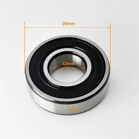 6001 2RS ZZ 12 * 28 * 8MM 6001RS 6001Z 2Z BELLERS BELLINGS 10PCS (6001 ZZ Premium) in Saudi Arabia