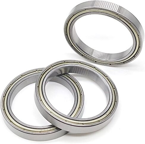 6808ZZ 40x52x7mm Thin Wall 6808 Deep Groove Ball Bearing 2Pcs in Saudi Arabia