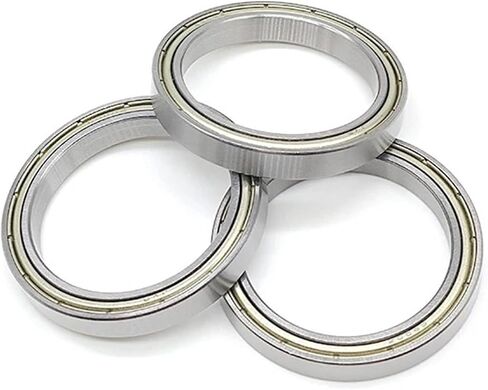 6808ZZ 40x52x7mm Thin Wall 6808 Deep Groove Ball Bearing 2Pcs in Saudi Arabia