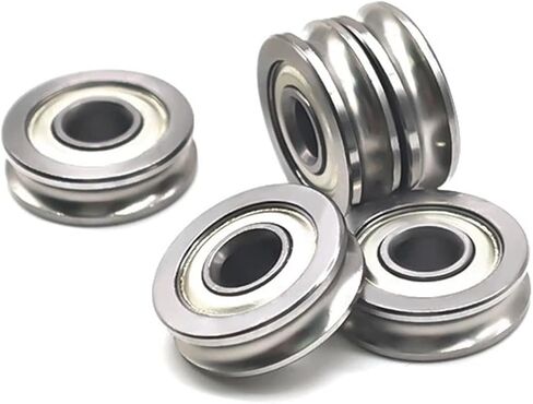 Extruder U Groove Guide U604 / 13 U604zz 604uu 604 U604 Bearing 4x13x4mm 10Pcs in Saudi Arabia