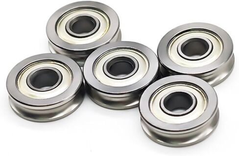 Extruder U Groove Guide U604 / 13 U604zz 604uu 604 U604 Bearing 4x13x4mm 10Pcs in Saudi Arabia